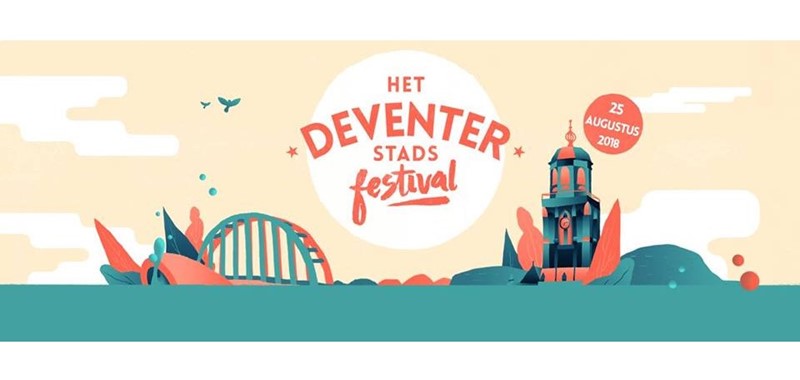 Camping nabij Deventer en het Stadsfestival 2018